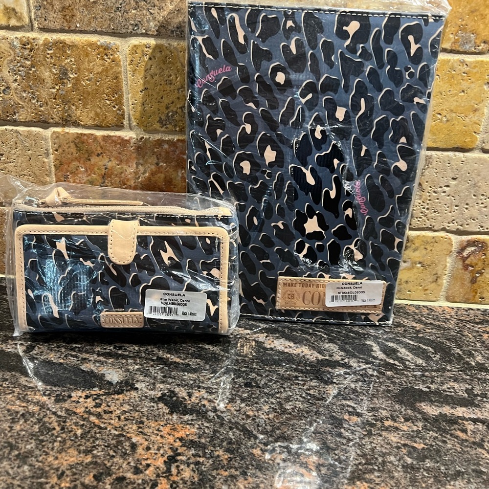 Consuela Dani Slim Wallet and Notebook